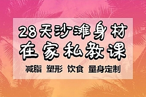 周六野-28天沙滩身材挑战减肥训练