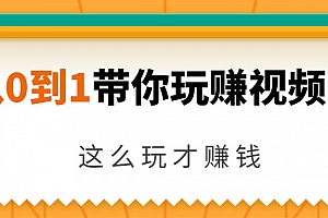 从0到1带你玩赚视频号:这么玩才赚钱,日引流500+日收入1000+核心玩法