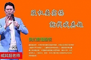 臧其超股权激励与机制设计