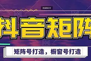 高鹏圈·抖音带货矩阵项目