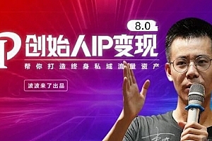 波波来了创始人IP变现8.0