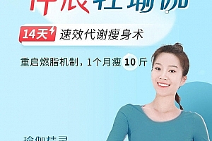 颜婕 14天伸展轻瑜伽(速效瘦身代谢术)
