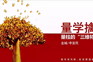 量学大讲堂金城李亚民量学擒龙伏击龙头第34期