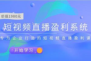 实战全网营销-专为企业打造短视频直播盈利系统