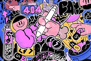 不错实验室潮流插画魔鬼训练营2021年【画质高清有素材】