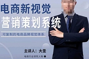 大圣·电商新视觉营销策划系统,可复制的电商品牌视觉识别系统