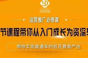 35节课程带你从入门成长为资深车手,让系统学习直通车成为可能,帮你实现直通车的低花费高产出