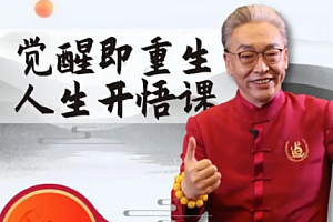 齐善鸿教《觉醒即重生,人生开悟课》15集完结视频课程