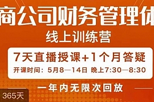 陈少珊·电商公司财务体系学习班