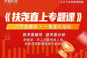 王俊尧-扶尧直上专题课,如何发掘捕捉潜力板块