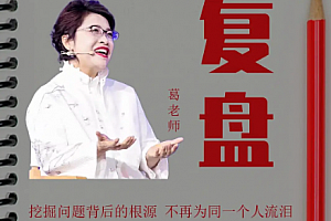 复盘——一套自我纠错的反馈系统_葛老师