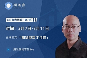 【第7期】期货冠军丁伟锋5日复盘社群(2022年3月7日-3月11日)