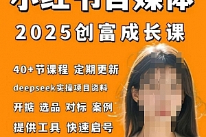 小红书电商自媒体创富课2.0版,实战打卡笔记训练营
