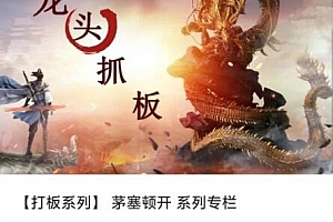 【打板系列】茅塞顿开 系列专栏
