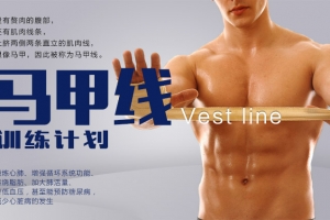 王博涛马甲线健身训练计划