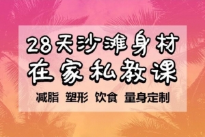 周六野-28天沙滩身材挑战减肥训练