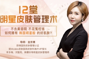 韩式肌肤的秘密：12堂明星皮肤管理术