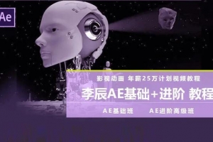 年薪25万计划李辰AE基础+进阶课程