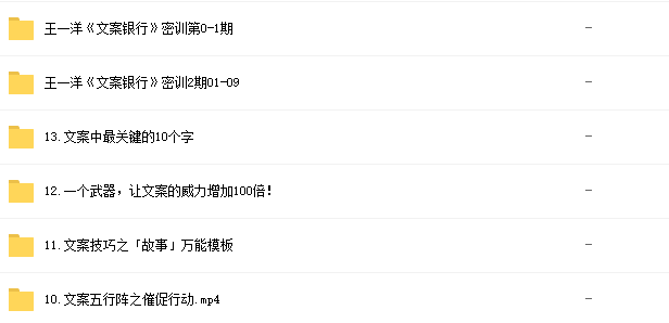 王一洋《文案银行密训 》文案提款机，一生的财富
