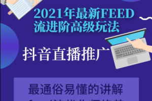 千羽电商2021实战技巧feed流进阶高级玩法
