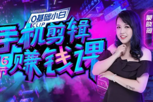 手机剪辑赚钱课，普通人也能把握短视频风口，赚取第一桶金！