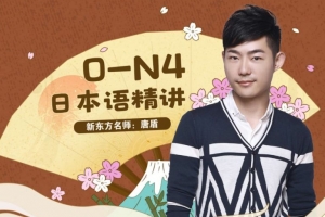 哗哩哗哩唐盾0-N4日语精讲日语教学
