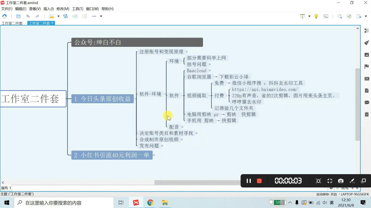 绅白不白·工作室撸金小红书头条项目