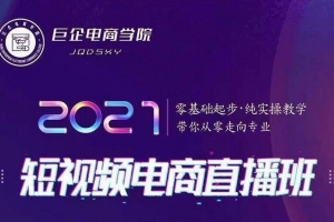 巨企电商学院·2021短视频电商直播班视频