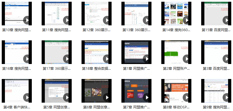 麦子学院：百度SEM竞价入门操作课程+SEM网盟实操系列课程