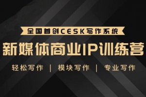 升职计·新媒体商业IP训练营课程视频