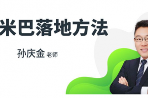 孙庆金老师《阿米巴落地方法》音频