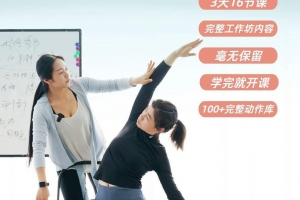 赞赞 椅子瑜伽线上工作坊终极篇16课时