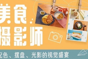 美食摄影师:摆盘的视觉盛宴[完结课]
