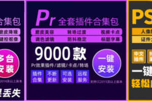 全套Ae，Pr，Ps插件集合包一键安装