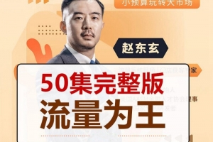 赵东玄：《流量为王50计》50集完整版
