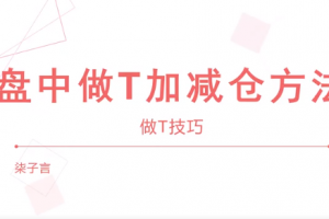柒子言炒股零基础到精通+股票技术分析视频课程