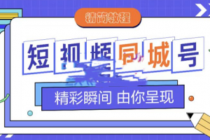 大东短视频同城号教程