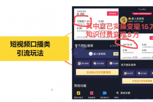 安妈·短视频引流口播号，会说话就能引流