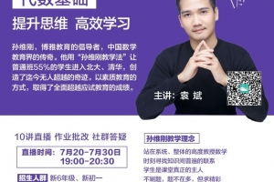 孙维刚数学初中系统课第一期代数基础