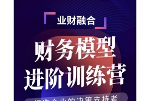 大成方略财务模型进阶训练营