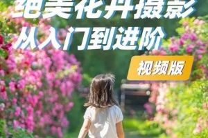 不负芳华，花卉摄影技法完全宝典后期课程，主讲：葛宏军老师