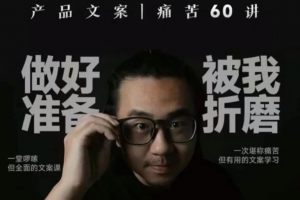舒老师的文案课 产品文案痛苦60讲