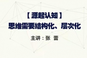 思维技术应用专家张蕾：23堂思维导图课