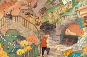 创艺盒卡卡插画留学必修课