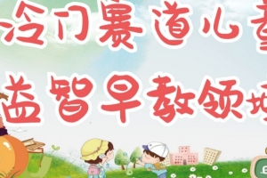 冷门儿童益智早教领域，制作简单超适合宝妈，轻松日入300+可矩阵