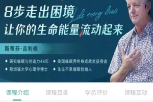 斯蒂芬吉利根《普通人的英雄之旅》12堂音频课