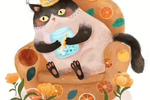 喵小玉2023零基础超萌小物件+小动物ipad绘画