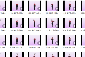 北舞学院派维吾尔族舞风格全效系统课-北舞学院派李老师亲授