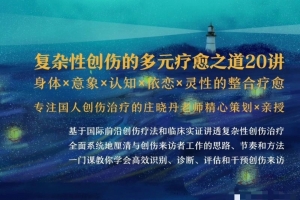 清流：复杂性创伤的多元疗愈之道20讲丨身体×意象×认知×依恋×灵性的整合疗愈