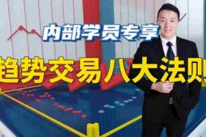 陈译辉-趋势交易八大法则